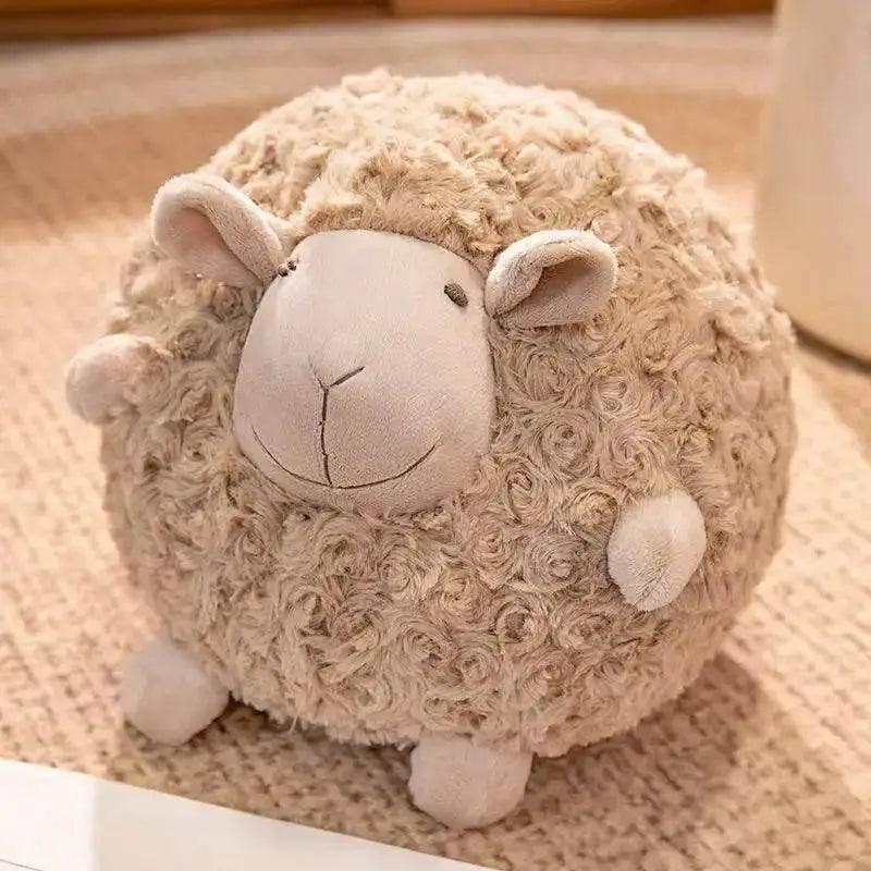 Plush Sheep Doll for Christmas and Thanksgiving Gift Cute Animal Toy Soft Ball 28cm - ToylandEU™
