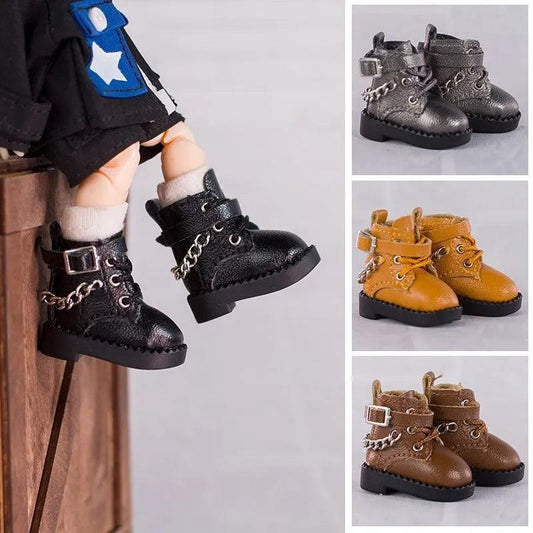 Doll Shoes | 1 12 Scale Leather Boots | Toylandeu™