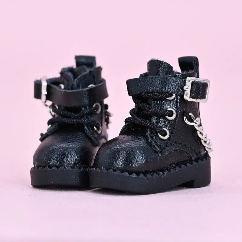 Doll Shoes | 1 12 Scale Leather Boots | Toylandeu™