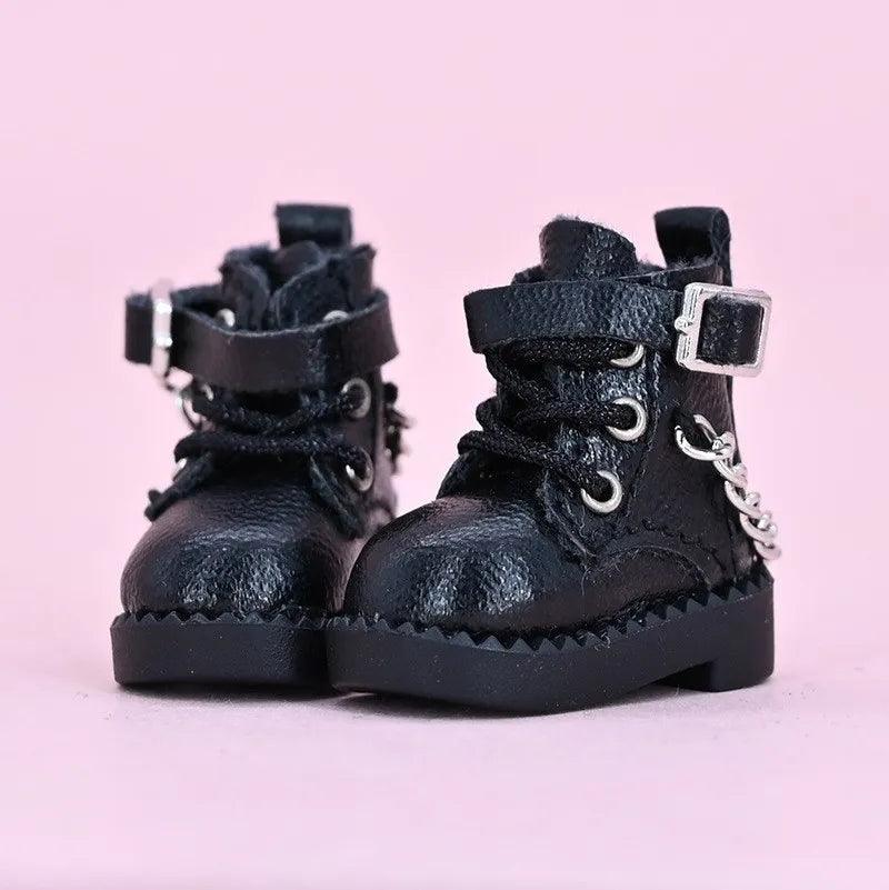 Doll Shoes | 1 12 Scale Leather Boots | Toylandeu™