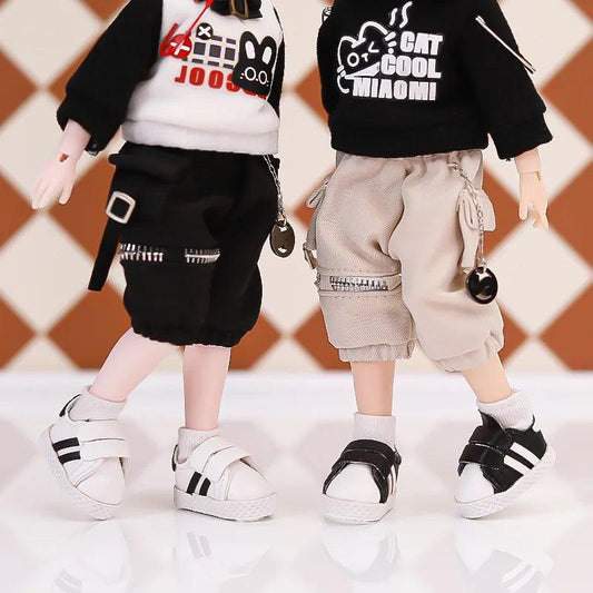 Doll Shoes | 1:12 Scale Low Top Velcro | Toylandeu™