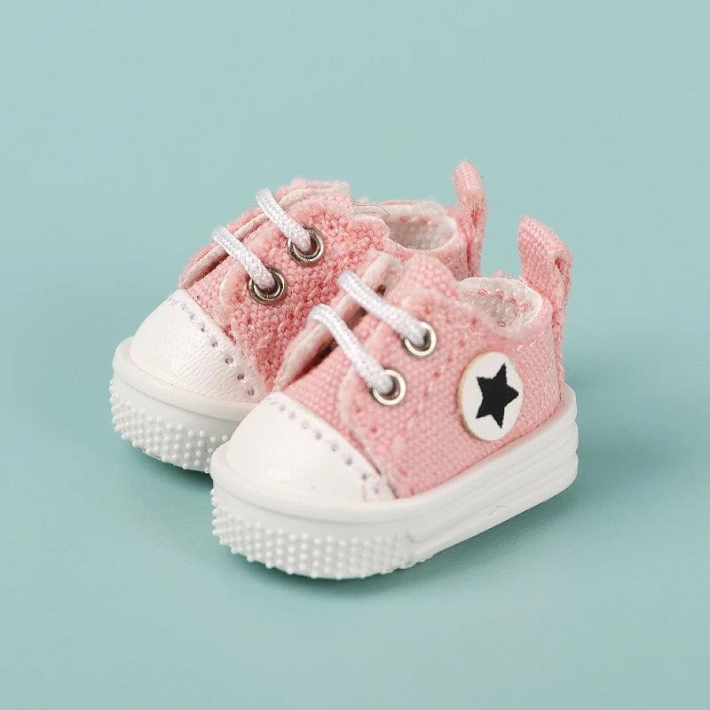 Doll Shoes | 1:12 Scale Low Top Velcro | Toylandeu™