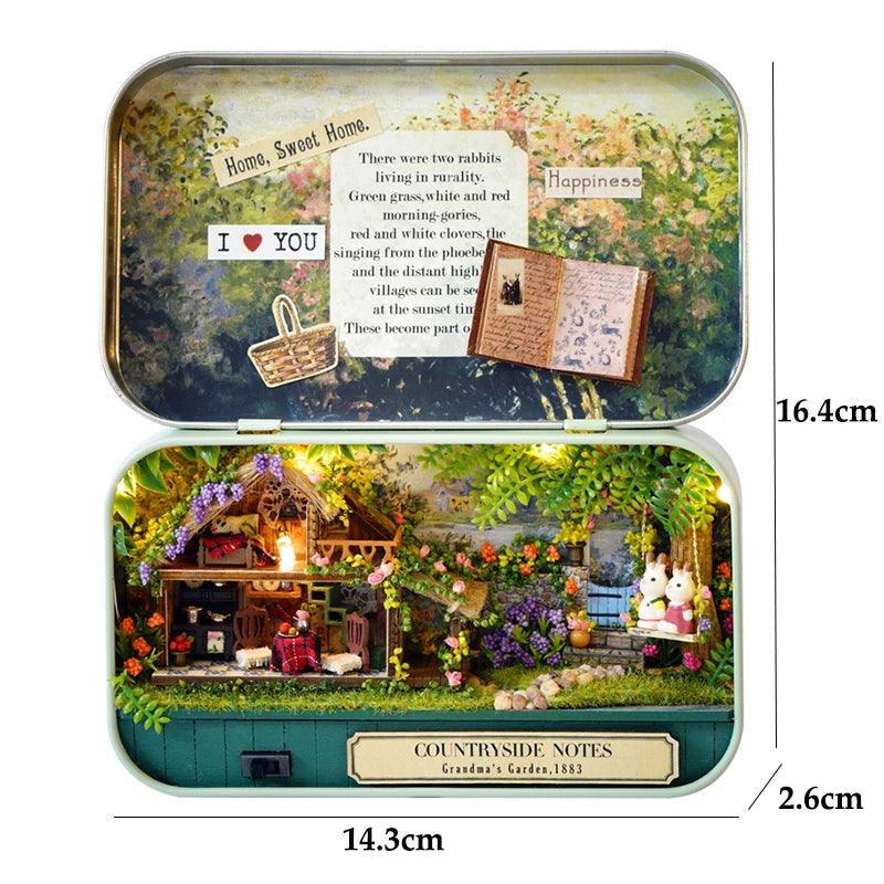 Dollhouse Kit | Wooden Box Theatre | Toylandeu™