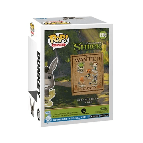 Pop Vinyl Figure | Donkey From Shrek | 30th Anniversary Edition | Glitter