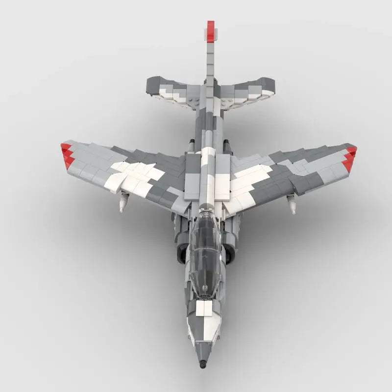 Dornier Alpha Jet War Paint Building Blocks Kit Deluxe - ToylandEU™