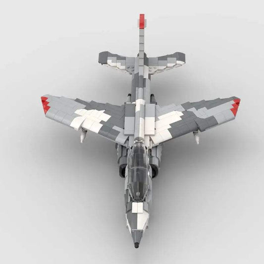 Dornier Alpha Jet War Paint Building Blocks Kit Deluxe - ToylandEU™