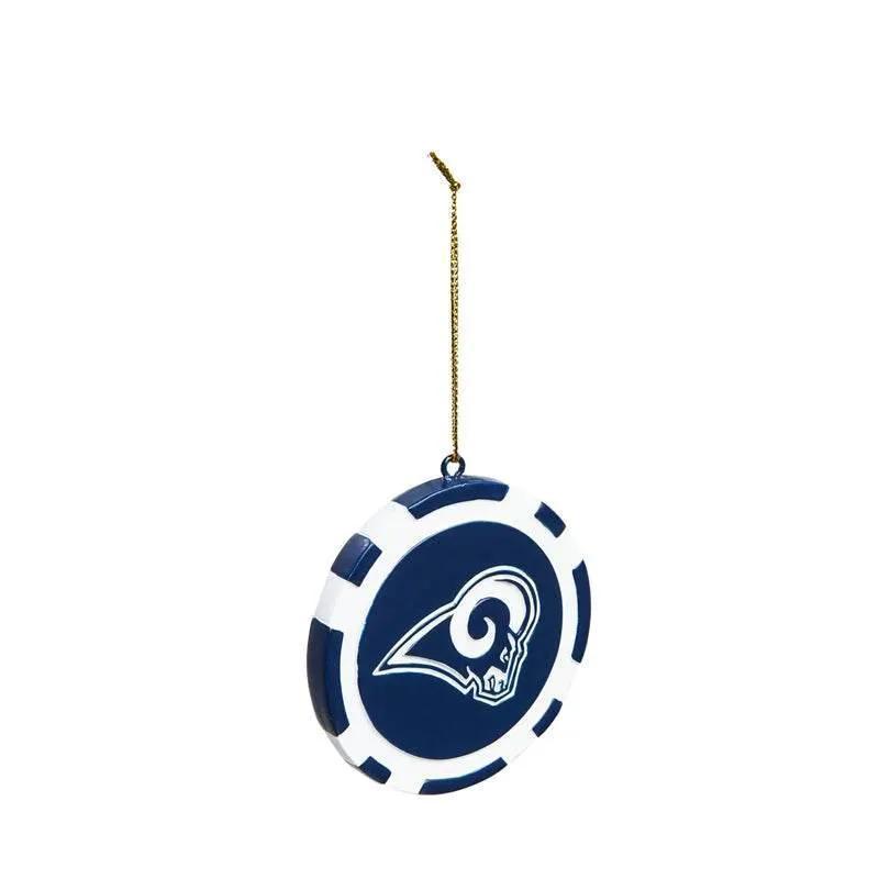 Los Angeles Rams Ornament Chip Double Sided Ready to Hang - ToylandEU™