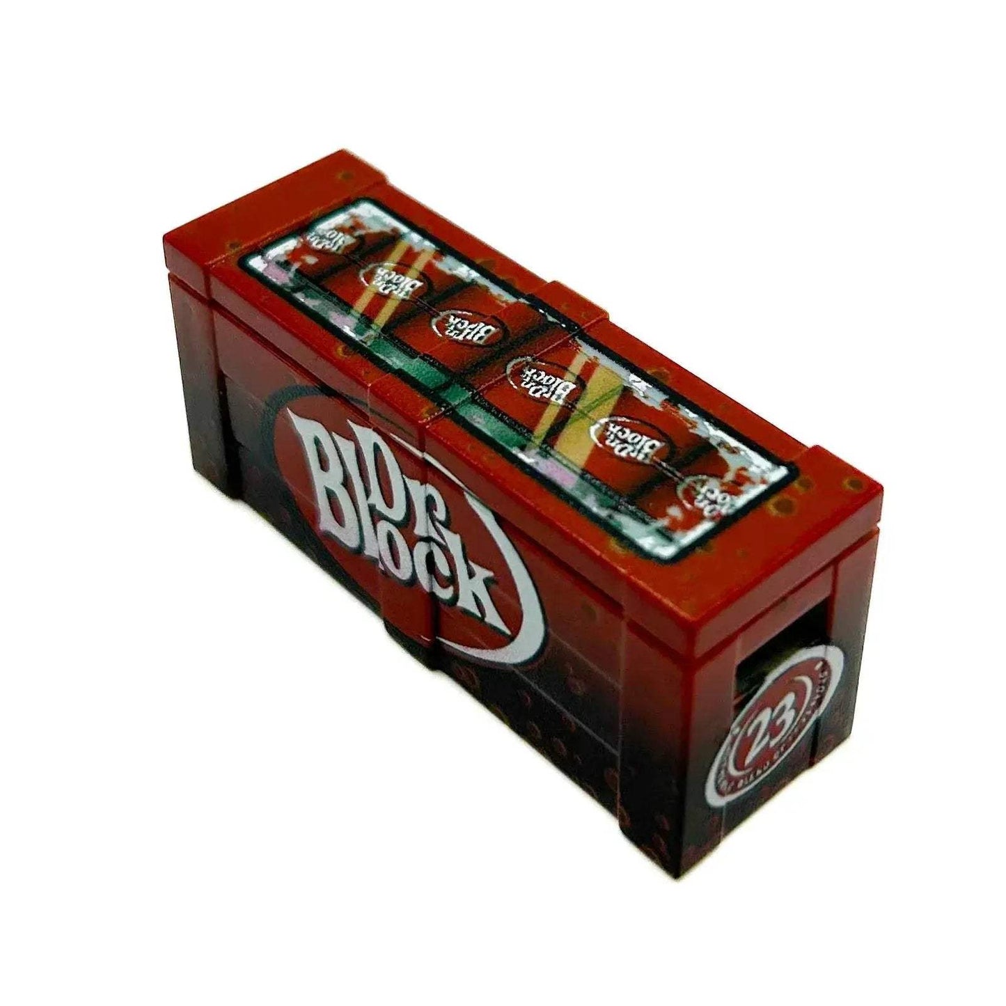 Official BrickArms Crate With Custom Printing For LEGO MOCs - ToylandEU