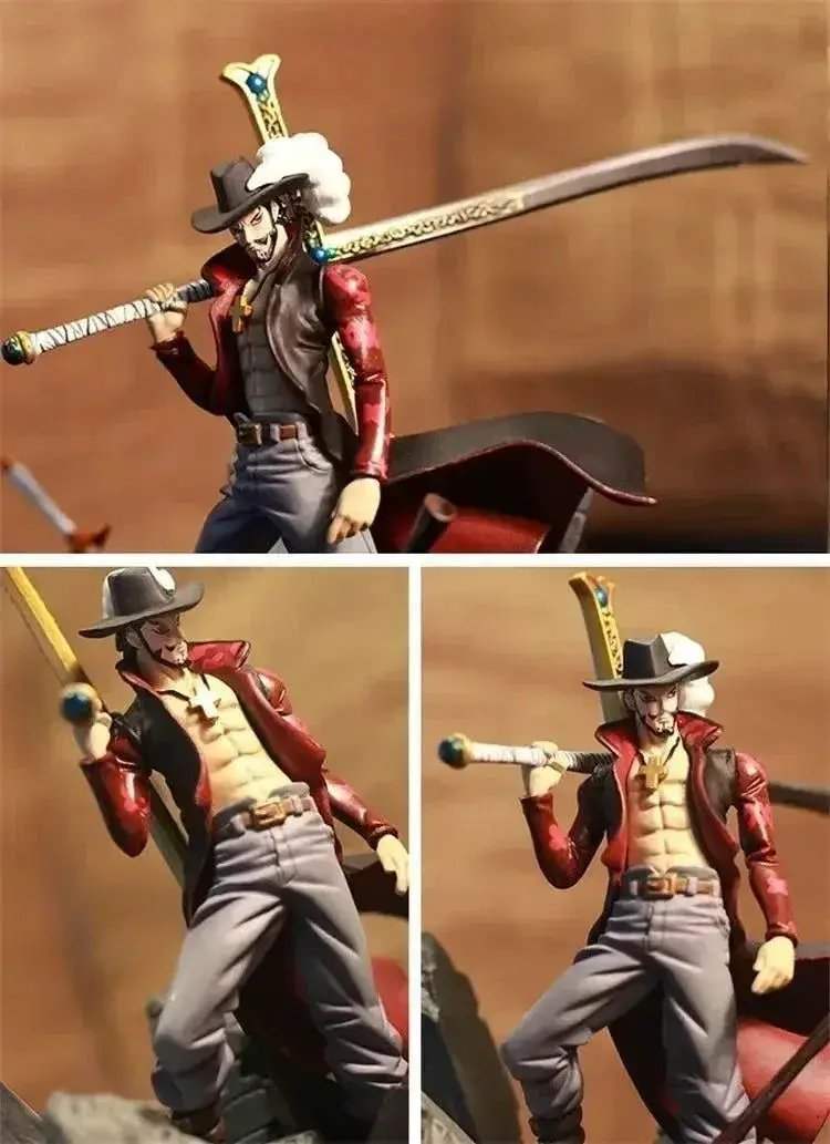 Dracule Mihawk One Piece Figure 15cm Dynamic Pose Display - ToylandEU