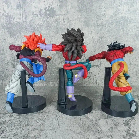 Dragon Ball Figurines SSJ4 Gogeta Premium PVC Set - ToylandEU™
