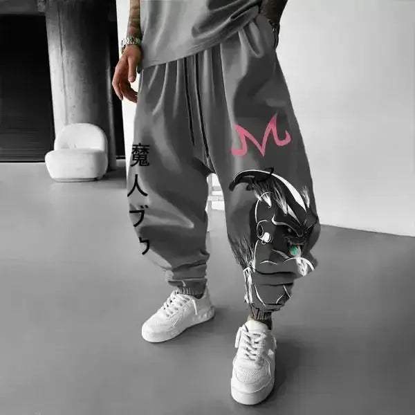 Dragon Ball Goku Cotton Joggers With Wide Leg Comfort - ToylandEU