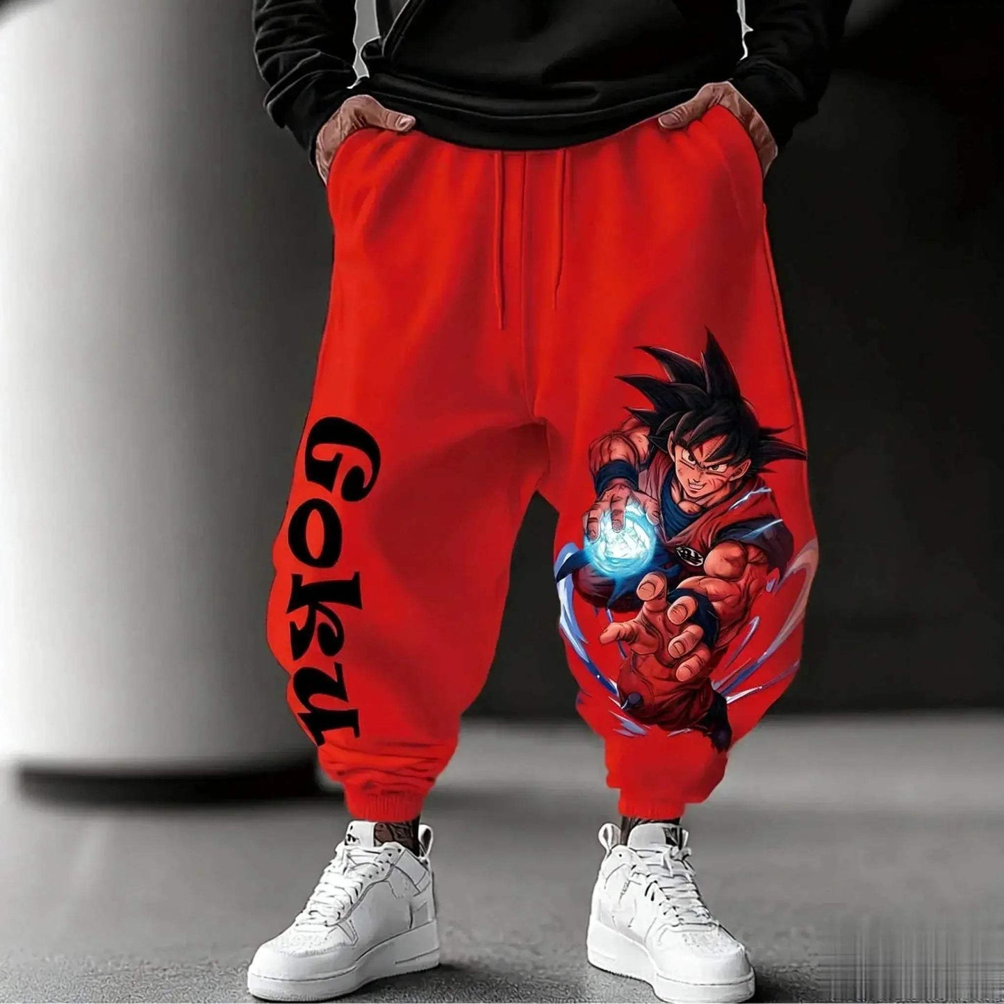 Dragon Ball Goku Sweatpants Unisex Y2K Streetwear Comfort Fit - ToylandEU