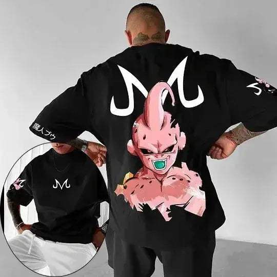 Dragon Ball Hoodie Majin Buu Anime Streetwear Unisex Casual - ToylandEU