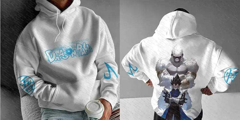 Dragon Ball Hoodie Premium Cotton Breathable Pullover For Anime Fans - ToylandEU