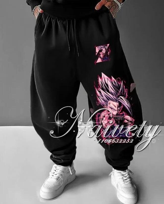 Dragon Ball Joggers | Goku Black Print | Toylandeu™