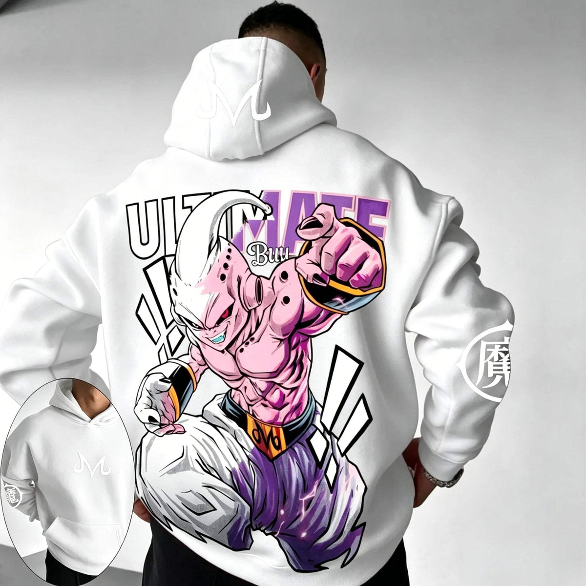 Dragon Ball Manga Hoodie | Majin Buu Design | Toylandeu