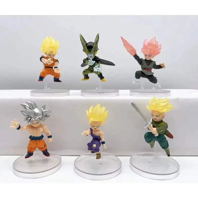 Dragon Ball Super Action Figure Set Goku Vegeta Broly Buu - ToylandEU