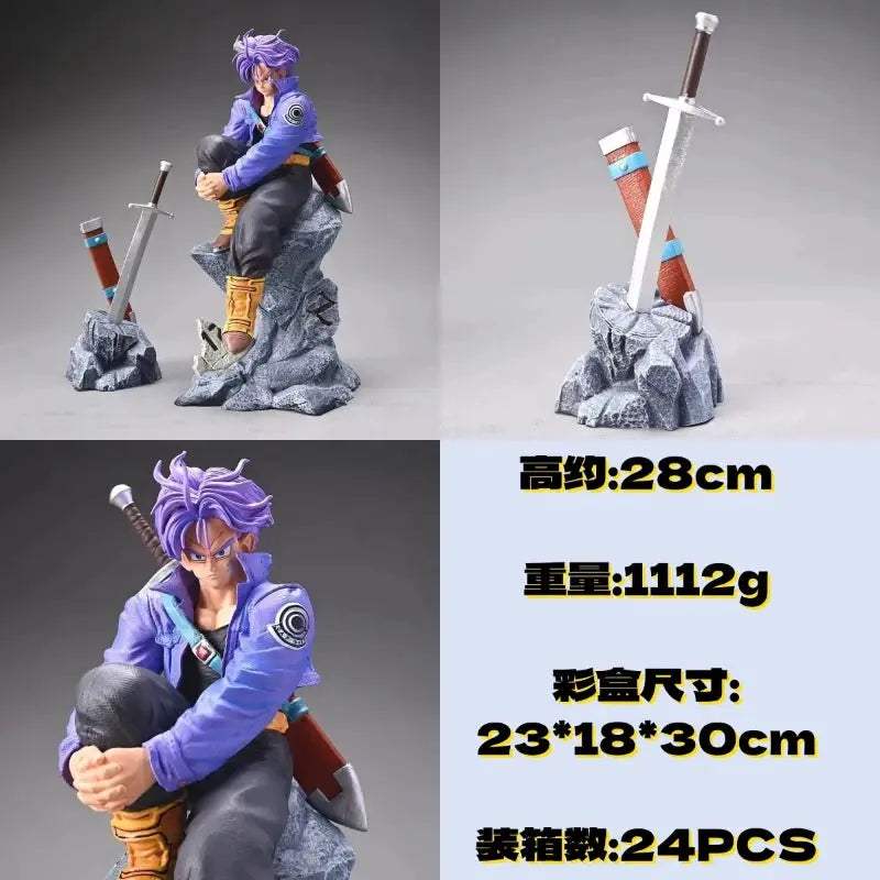 Dragon Ball Super Saiyan Trunks Action Figure Premium - ToylandEU™