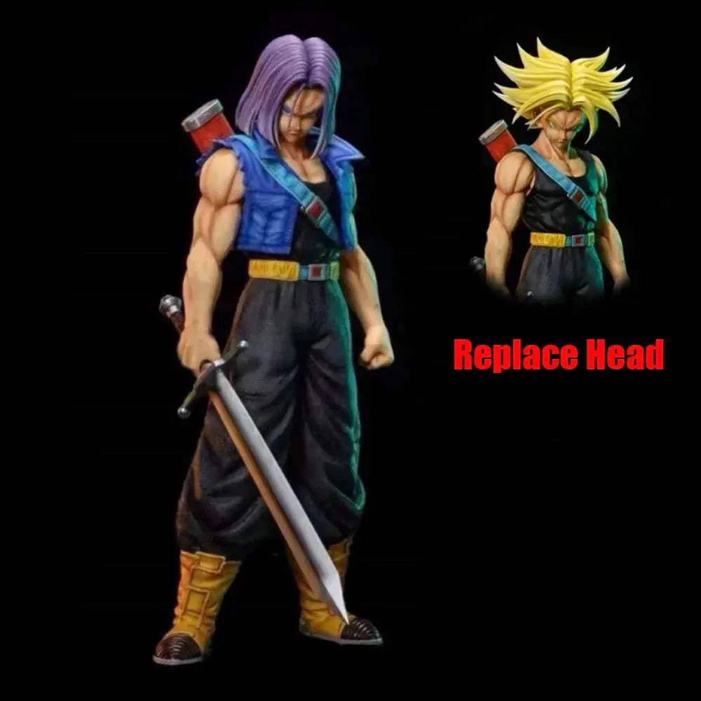 Dragon Ball Z Future Trunks Figure PVC Statue 28cm Collectible - ToylandEU