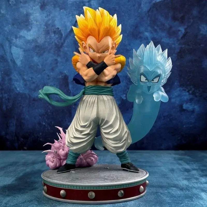 Dragon Ball Z Gotenks SSJ3 Action Figure 25cm PVC Statue - ToylandEU