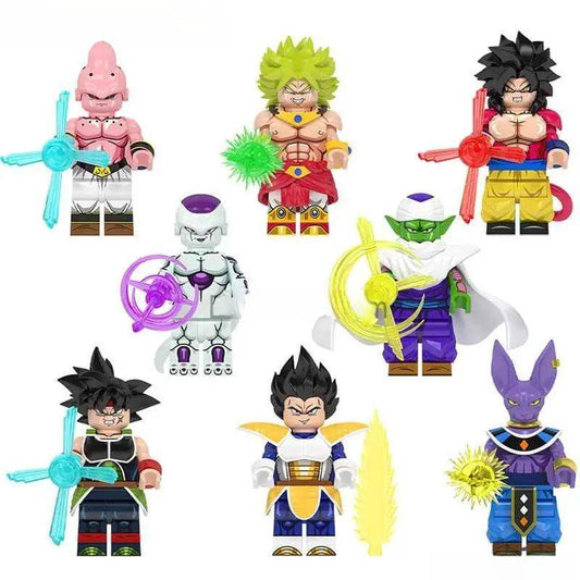 Dragon Ball Z Lego Minifigures Exclusive Eight Figures - ToylandEU™