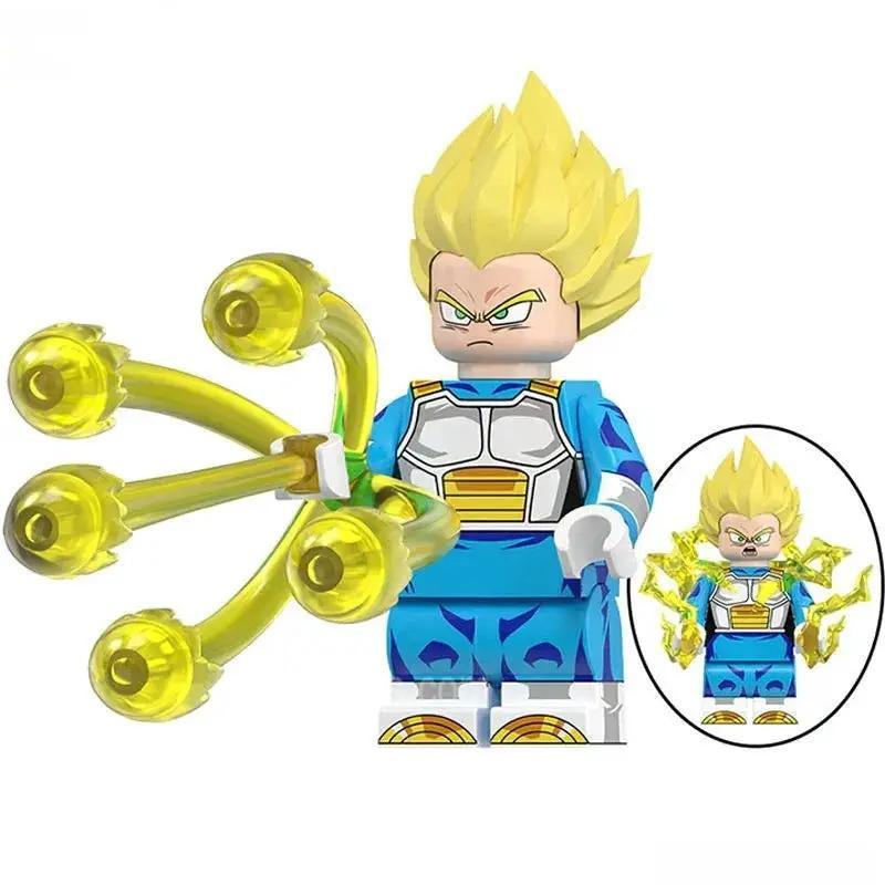 Dragon Ball Z Vegeta LEGO Minifigure Highly Detailed - ToylandEU™