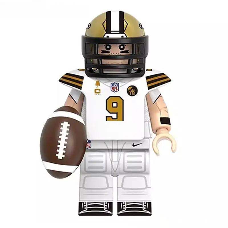 Drew Brees Lego Minifigure Collectible Display Figure - ToylandEU™