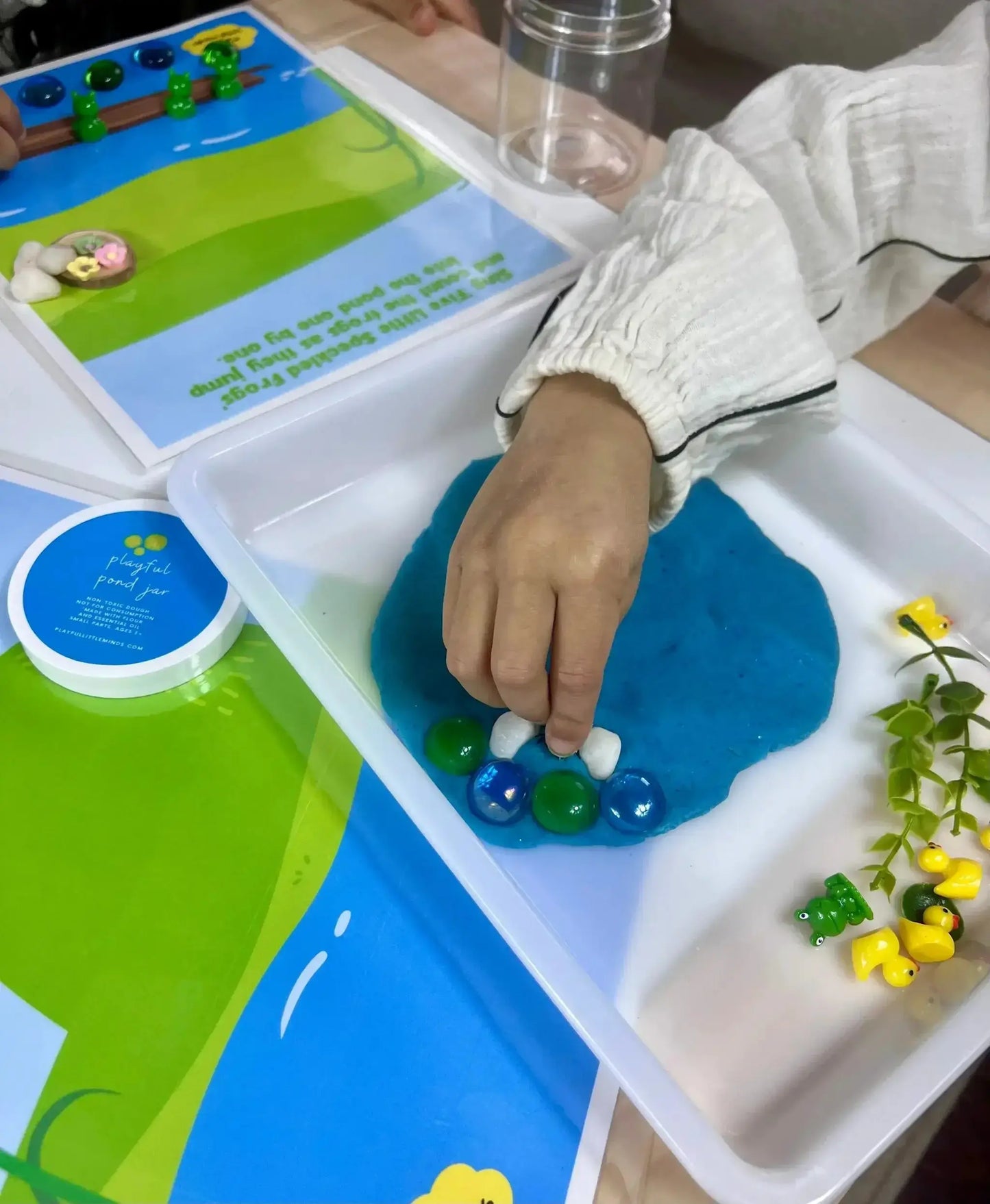 Duck Pond Playdough Kit: Educational Toy for Kids | Nursery Rhyme Inspired - ToylandEU