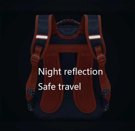 Durable Backpack Cartoon Spider Waterproof With Pencil Case Set For Boys Elementary School - ToylandEU