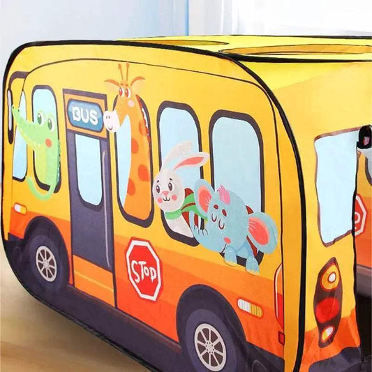 Durable Foldable Kids Play Tent Car Themed Ocean Ball Pool For Ages 3 To 6 Indoor Outdoor Use - ToylandEU