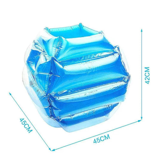 Durable Inflatable Bumper Balls 2 Pack Red and Blue for Kids - ToylandEU
