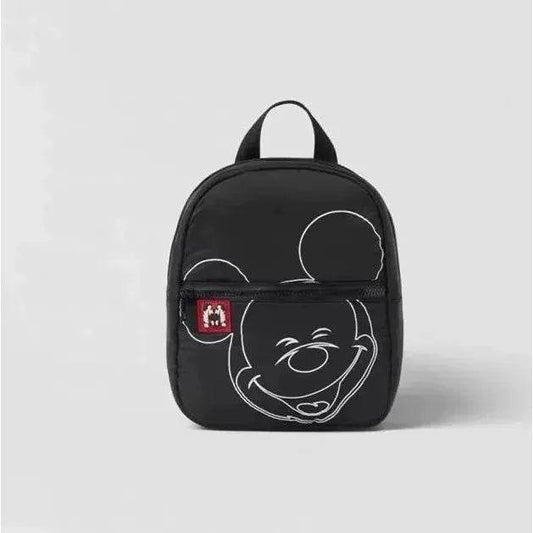 Durable Kids Backpack Cartoon Mickey Mouse Design With Two Shoulder Straps For Ages 4 To 6 Boys - ToylandEU
