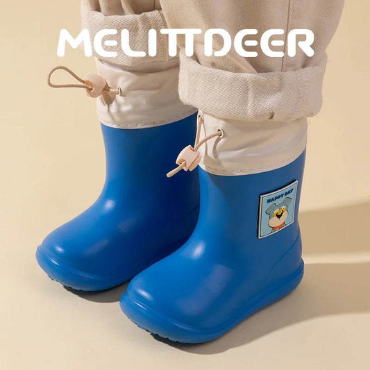 Durable Kids Rain Boots Unisex Waterproof Lace Up For Kids - ToylandEU