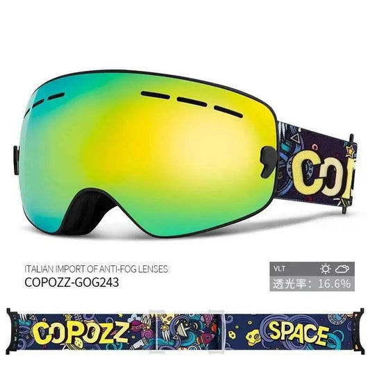 Durable Kids Ski Goggles Graced Lens UV400 Anti Fog Children - ToylandEU