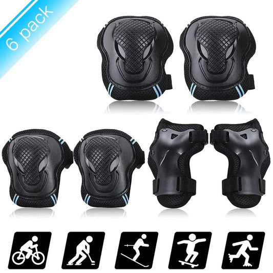 Knee Pads Set for Skateboarding Elbow Pads Wrist Guards - ToylandEU™