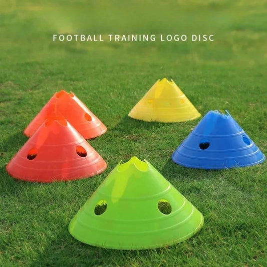 Durable PVC Agility Cones With Holes 15cm For Multi Sport Drills - ToylandEU