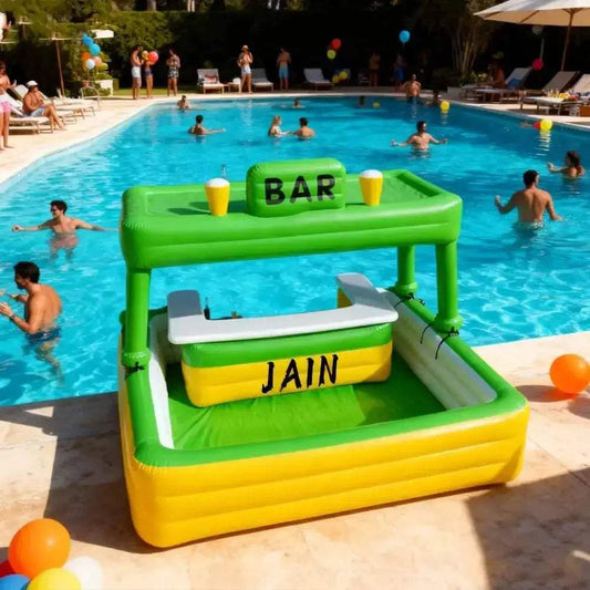 Inflatable Pool Bar Durable PVC For Outdoor Parties - ToylandEU™
