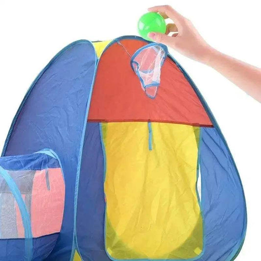 Durable Play Tent 3in1 Tunnel Ball Pool Toyland EU - ToylandEU™