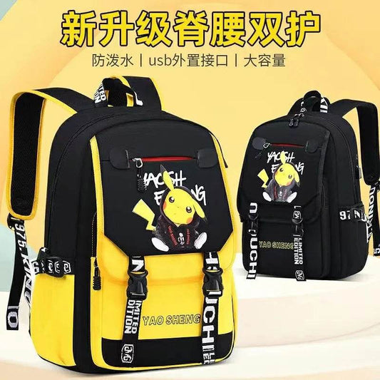Durable Pokemon Pikachu Kids Backpack With Spine Support - ToylandEU