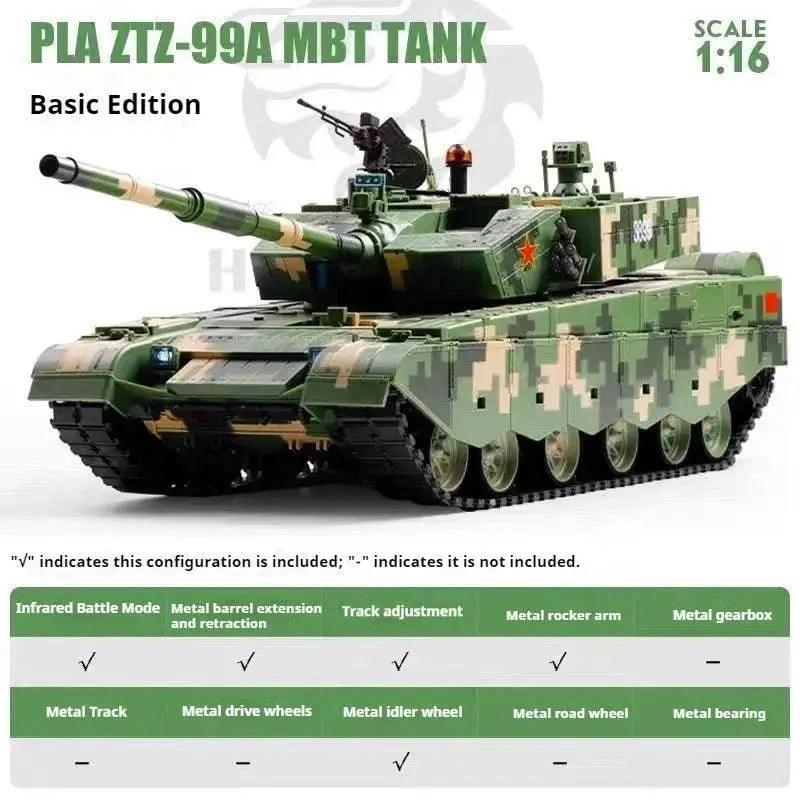Durable RC Tank Metal Tracks 1 To 16 Toyland EU - ToylandEU™