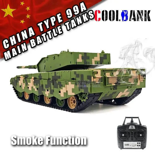 Durable RC Tank Metal Tracks Scale 1 To 16 For Kids - ToylandEU