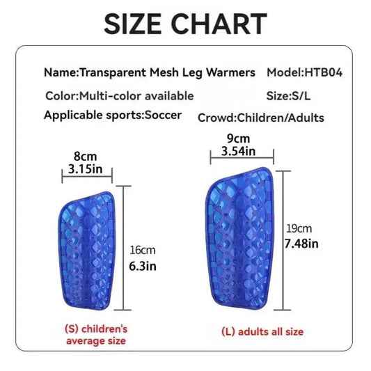Durable Shin Guards EVA Foam Shock Protection Youth Soccer - ToylandEU