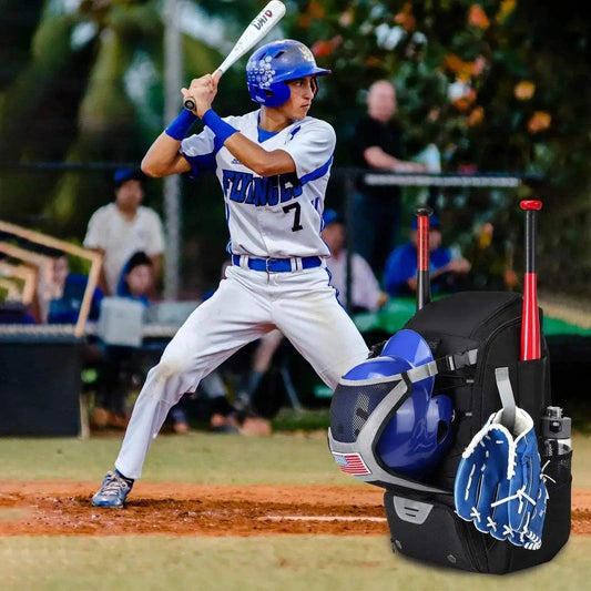 Durable Softball Backpack With Shoe Compartment For Youth - ToylandEU