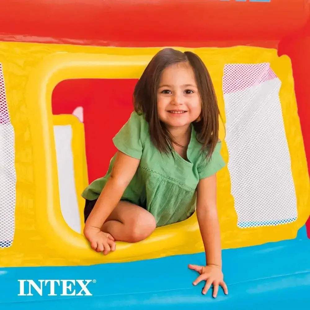 Durable Two Piece Inflatable Playhouse Castle Bouncer For Kids - ToylandEU
