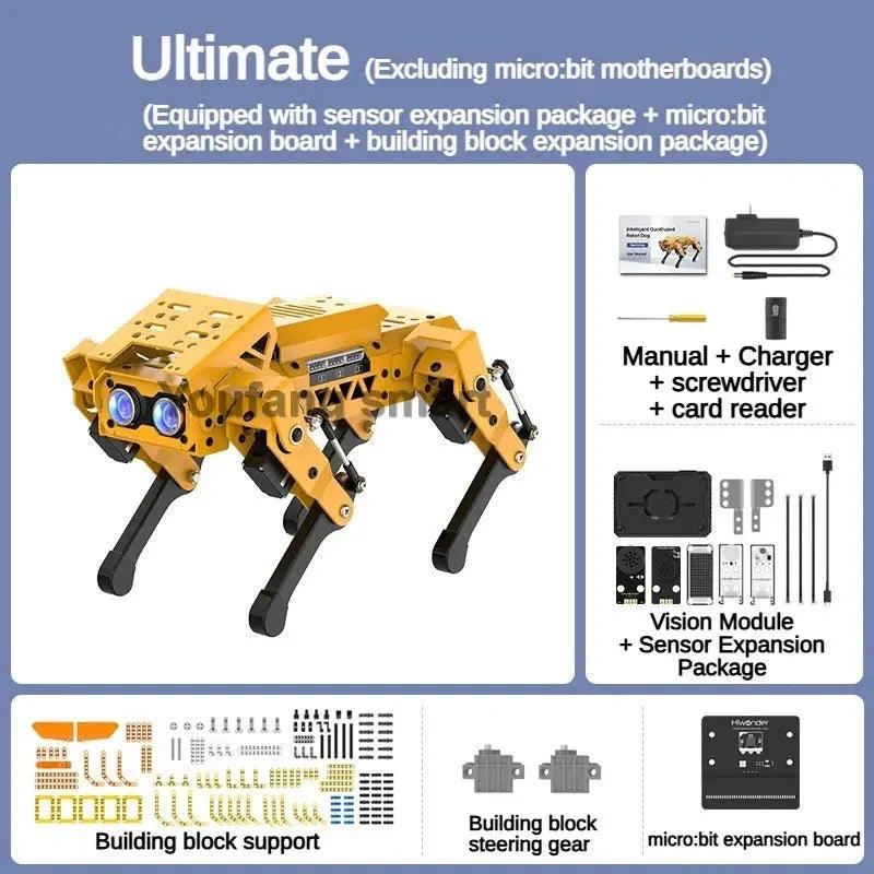 ESP32 Quadruped Robot Dog Kit With AI Vision - ToylandEU™