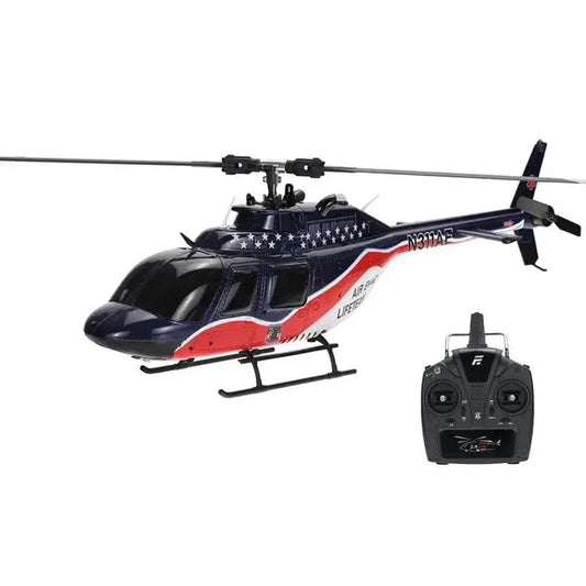 Eachine E186 Bell-206 RC Helicopter with Brushless Motor - ToylandEU™