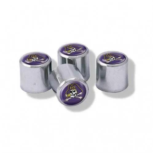 East Carolina Pirates Valve Stem Caps Set of 4 Universal Fit - ToylandEU™