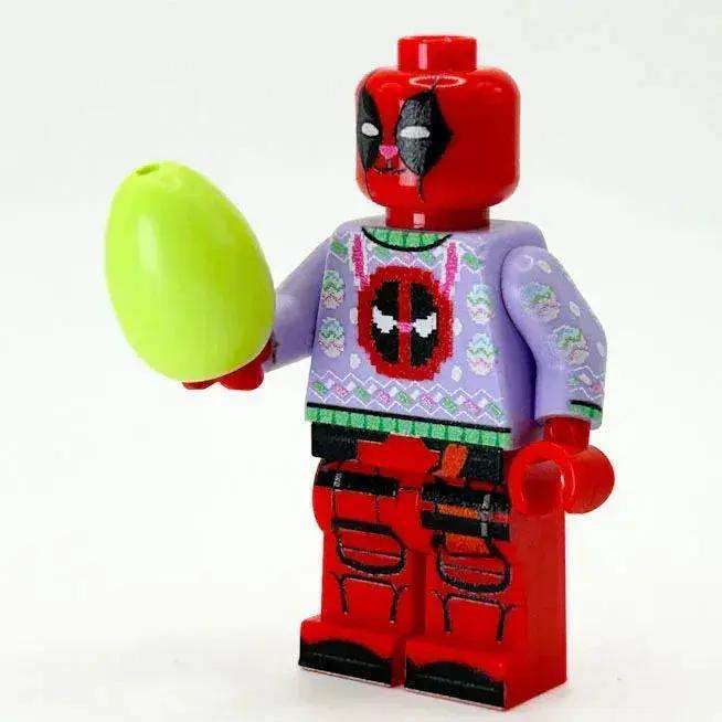 LEGO Figure Easter Egg With 100 Percent Authentic LEGO Parts And Custom Printing By B3 Customs - ToylandEU