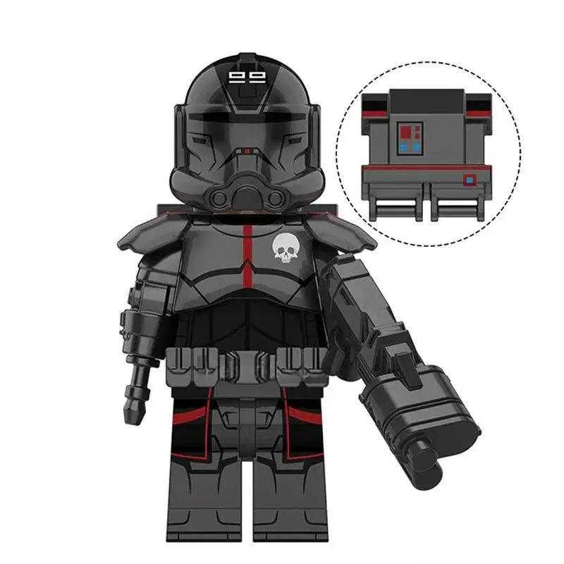 Echo Black Lego Minifigure Star Wars Bad Batch Exclusive - ToylandEU™