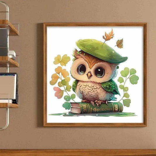 Eco-Friendly Animal Pattern 18CT Cross Stitch Kit with Full Embroidery Thread - ToylandEU™